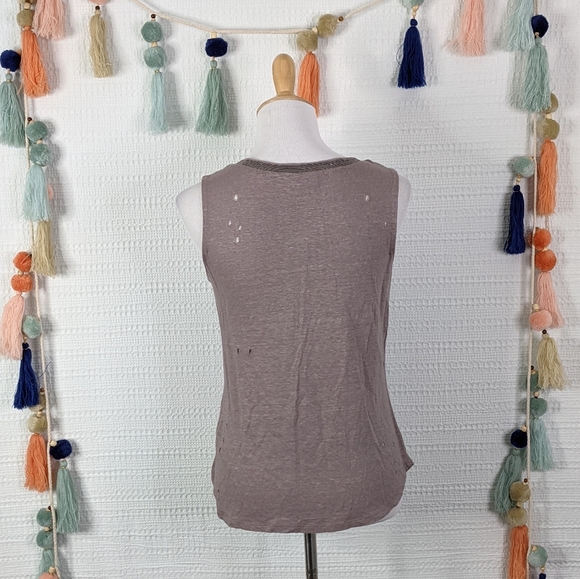 Revolve MLV Distressed Tank - Picture 3 of 6